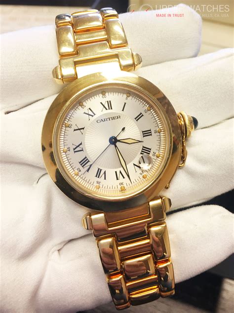 cartier wayches|cartier gold watch.